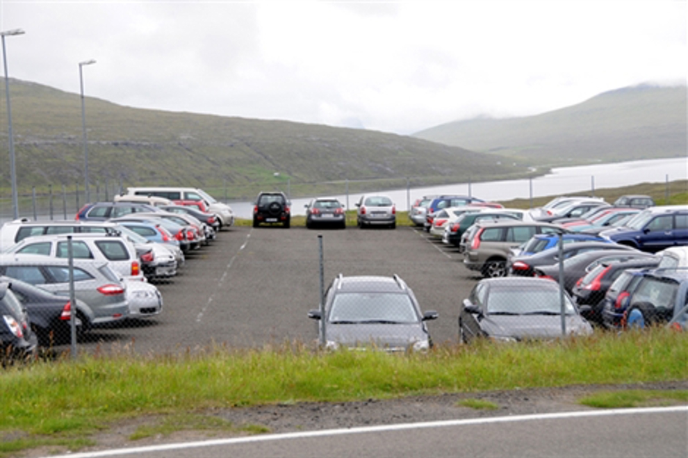 P-økið við farstøðina