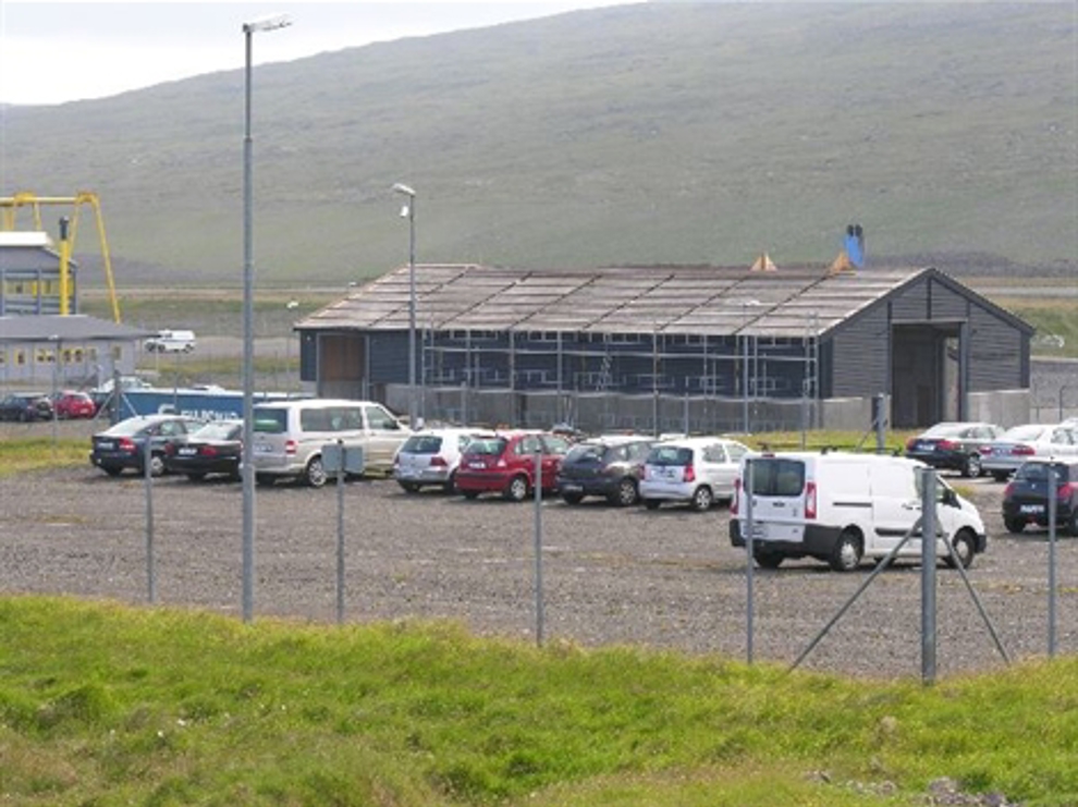 Vága Floghavn letur verandi frakthøll til Vága Bjargingarfelag