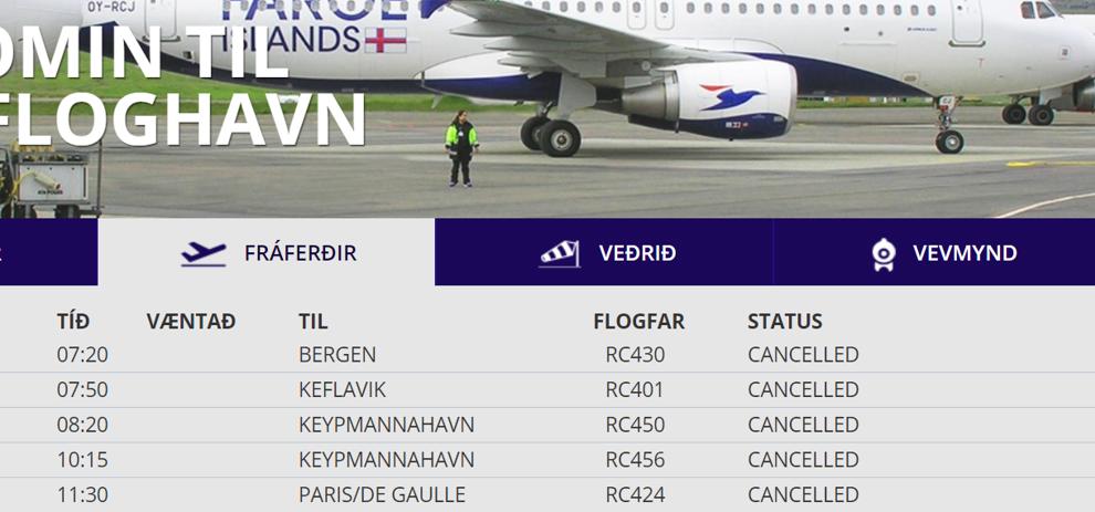 Vága Floghavn tillagar virksemið