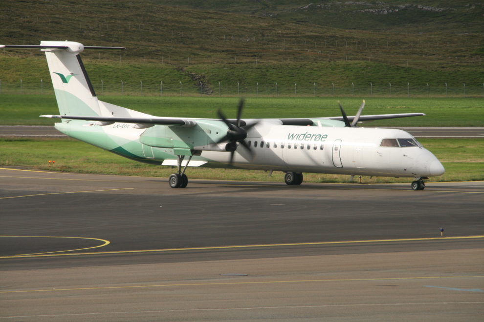 Widerø fimm ferðir um vikuna